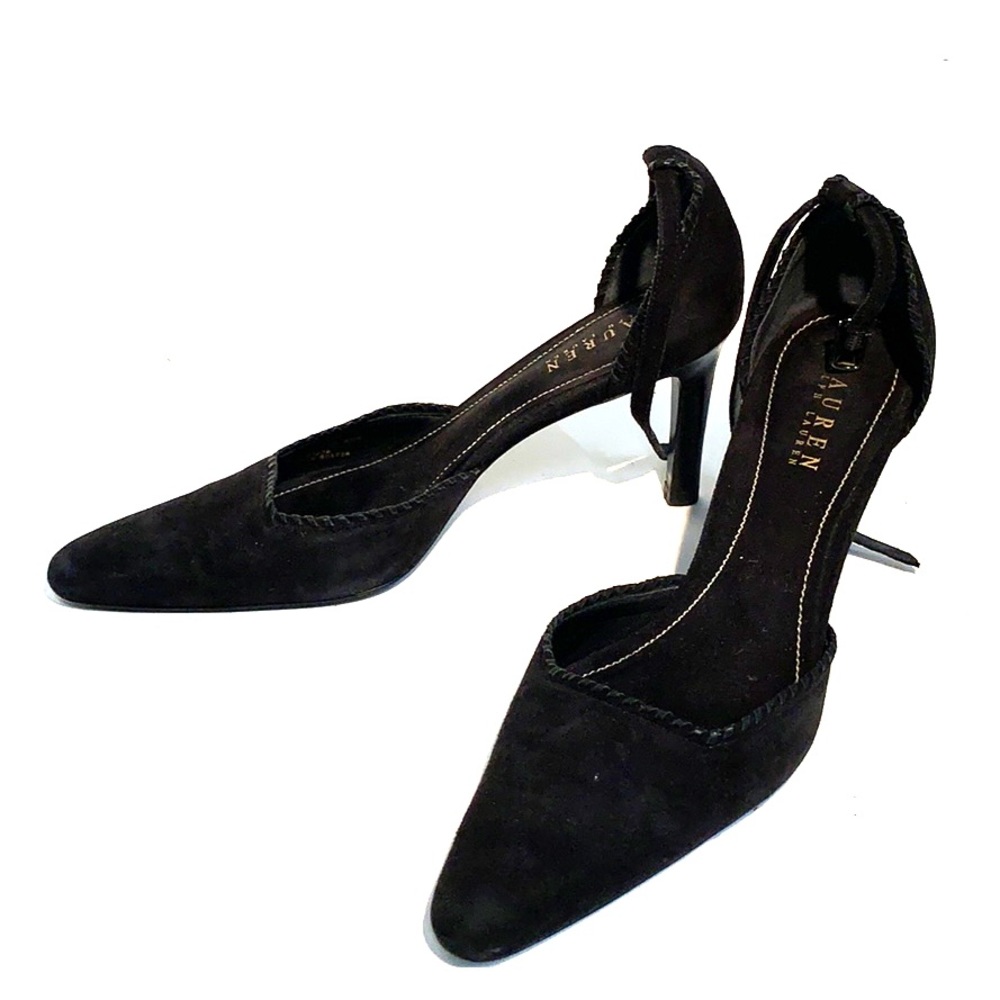 LAUREN by Ralph Lauren Ankle Strap Heels Shoes 8.5